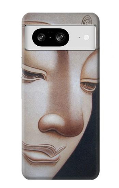 W1255 Buddha Face Hard Case and Leather Flip Case For Google Pixel 8