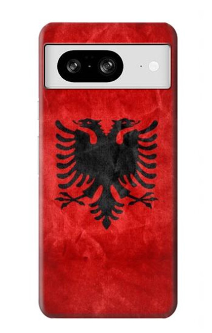 W2982 Albania Football Soccer Hard Case and Leather Flip Case For Google Pixel 8