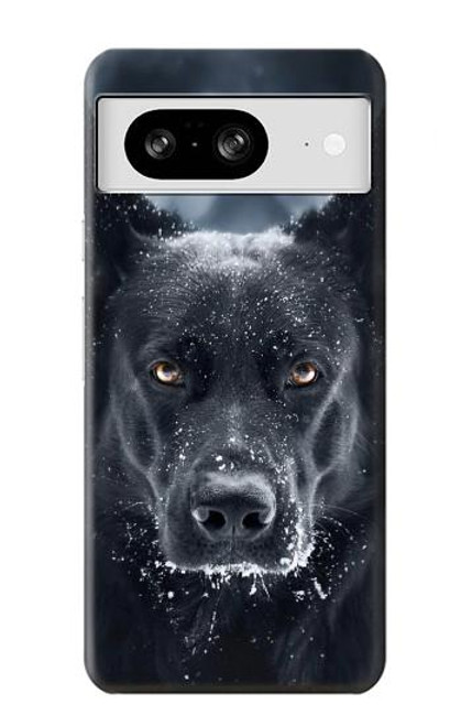 W3168 German Shepherd Black Dog Hard Case and Leather Flip Case For Google Pixel 8