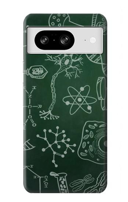 W3211 Science Green Board Hard Case and Leather Flip Case For Google Pixel 8