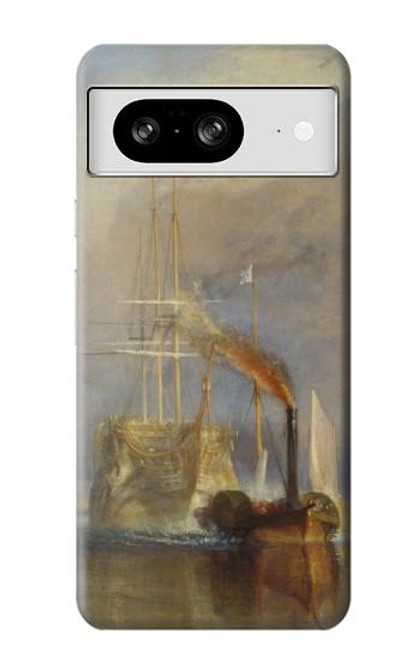 W3338 J. M. W. Turner The Fighting Temeraire Hard Case and Leather Flip Case For Google Pixel 8