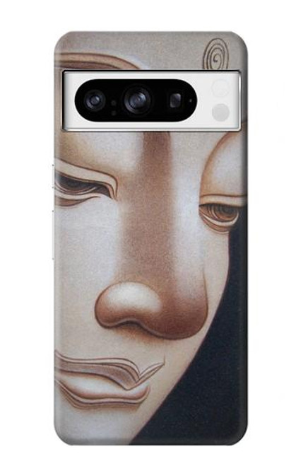 W1255 Buddha Face Hard Case and Leather Flip Case For Google Pixel 8 pro