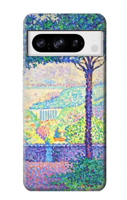 W3349 Paul Signac Terrace of Meudon Hard Case and Leather Flip Case For Google Pixel 8 pro