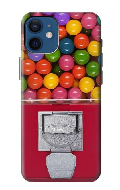 W3938 Gumball Capsule Game Graphic Hard Case and Leather Flip Case For iPhone 12 mini