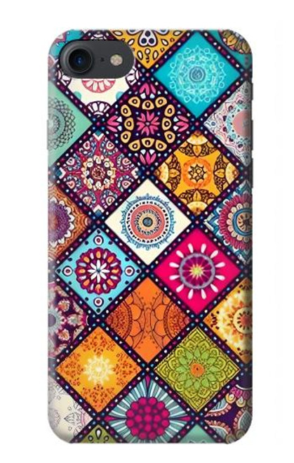 W3943 Maldalas Pattern Hard Case and Leather Flip Case For iPhone 7, iPhone 8, iPhone SE (2020) (2022)