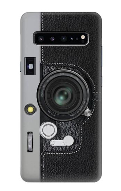 W3922 Camera Lense Shutter Graphic Print Hard Case and Leather Flip Case For Samsung Galaxy S10 5G