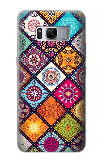 W3943 Maldalas Pattern Hard Case and Leather Flip Case For Samsung Galaxy S8