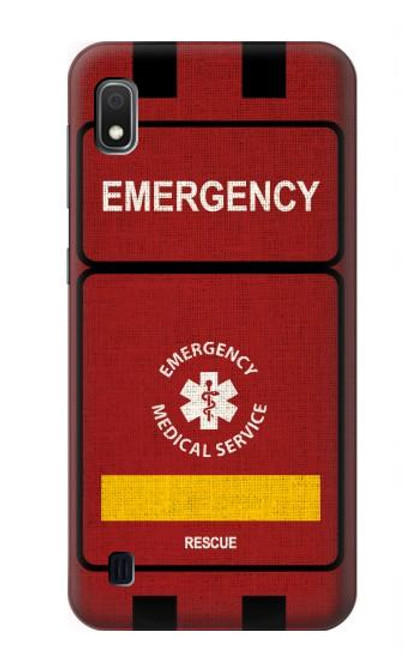 W3957 Emergency Medical Service Hard Case and Leather Flip Case For Samsung Galaxy A10