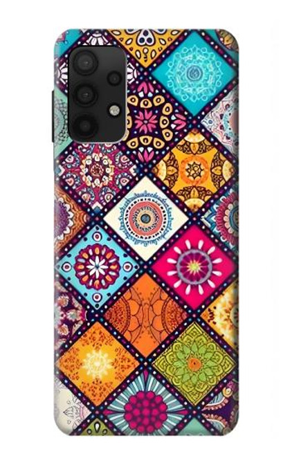 W3943 Maldalas Pattern Hard Case and Leather Flip Case For Samsung Galaxy A32 4G