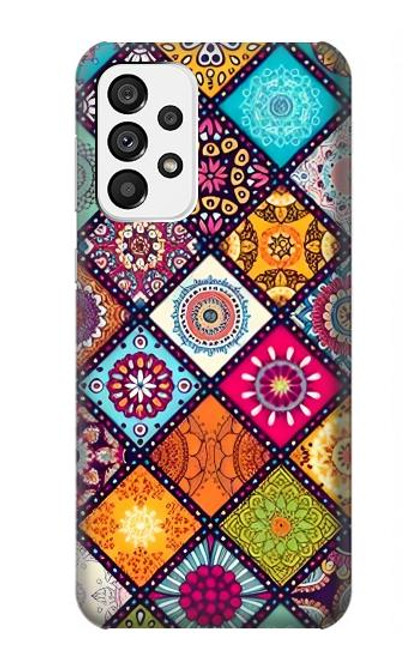 W3943 Maldalas Pattern Hard Case and Leather Flip Case For Samsung Galaxy A73 5G