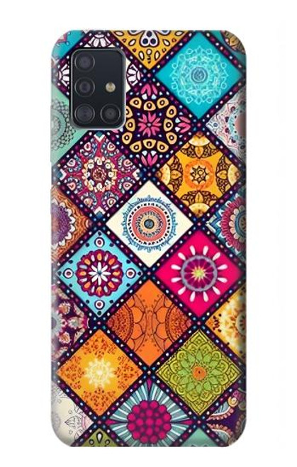 W3943 Maldalas Pattern Hard Case and Leather Flip Case For Samsung Galaxy A51