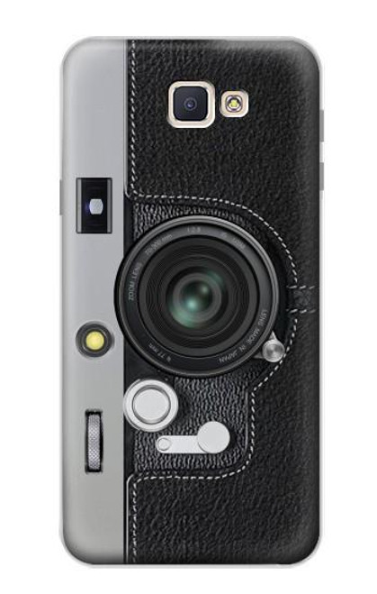 W3922 Camera Lense Shutter Graphic Print Hard Case and Leather Flip Case For Samsung Galaxy J7 Prime (SM-G610F)