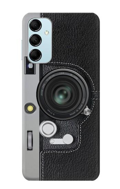 W3922 Camera Lense Shutter Graphic Print Hard Case and Leather Flip Case For Samsung Galaxy M14