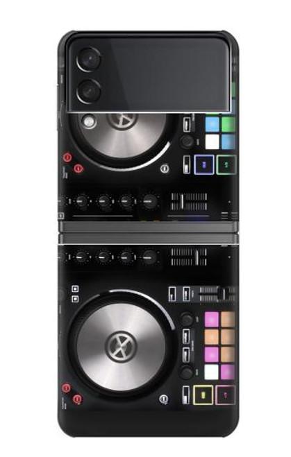 W3931 DJ Mixer Graphic Paint Hard Case For Samsung Galaxy Z Flip 4