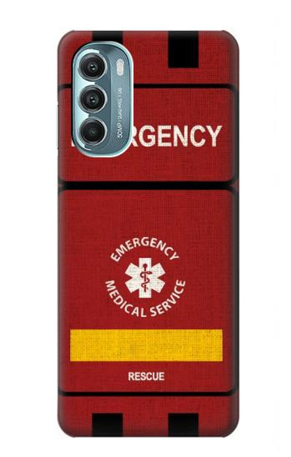 W3957 Emergency Medical Service Hard Case and Leather Flip Case For Motorola Moto G Stylus 5G (2022)