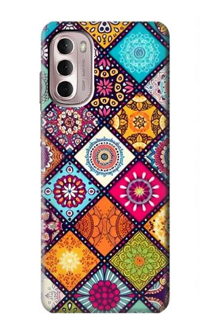 W3943 Maldalas Pattern Hard Case and Leather Flip Case For Motorola Moto G Stylus 4G (2022)