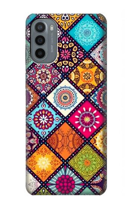 W3943 Maldalas Pattern Hard Case and Leather Flip Case For Motorola Moto G31