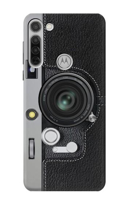 W3922 Camera Lense Shutter Graphic Print Hard Case and Leather Flip Case For Motorola Moto G8