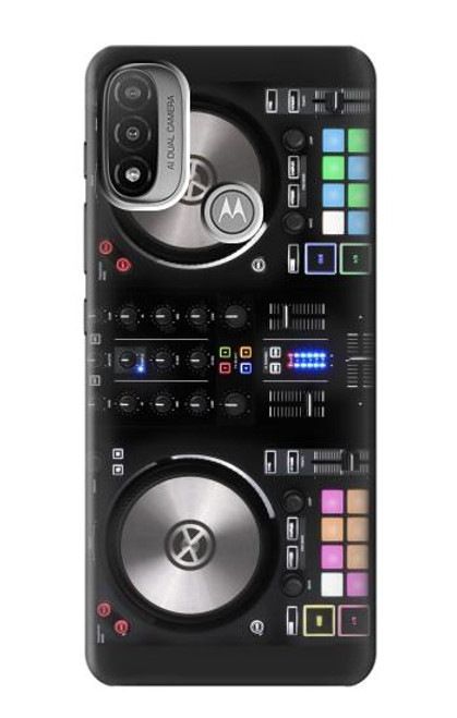 W3931 DJ Mixer Graphic Paint Hard Case and Leather Flip Case For Motorola Moto E20,E30,E40