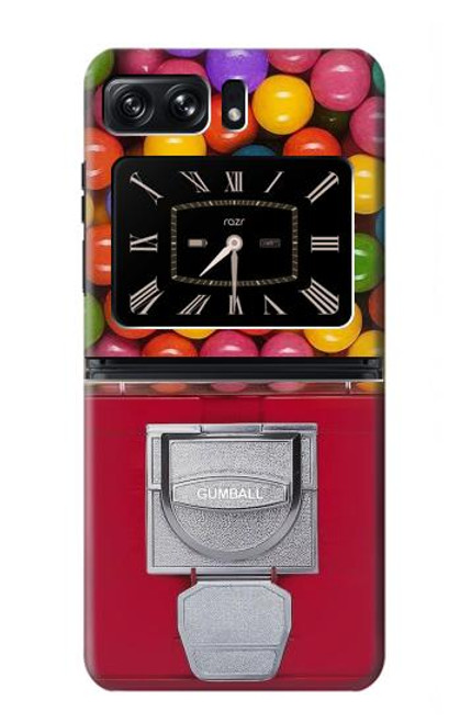 W3938 Gumball Capsule Game Graphic Hard Case For Motorola Moto Razr 2022