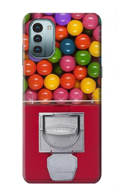 W3938 Gumball Capsule Game Graphic Hard Case and Leather Flip Case For Nokia G11, G21