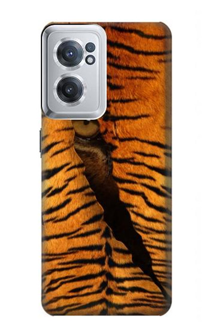 W3951 Tiger Eye Tear Marks Hard Case and Leather Flip Case For OnePlus Nord CE 2 5G