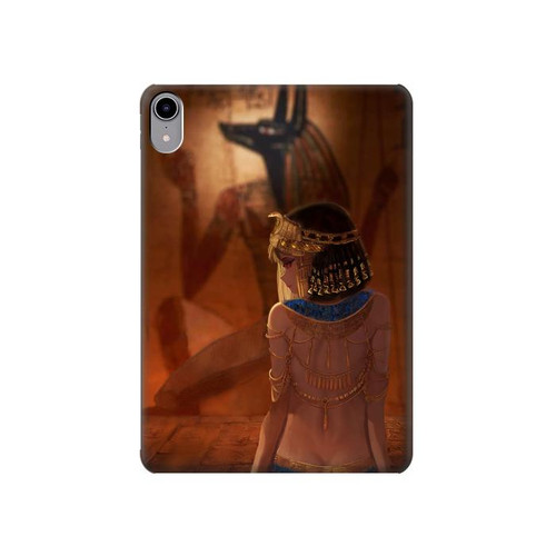 W3919 Egyptian Queen Cleopatra Anubis Tablet Hard Case For iPad mini 6, iPad mini (2021)