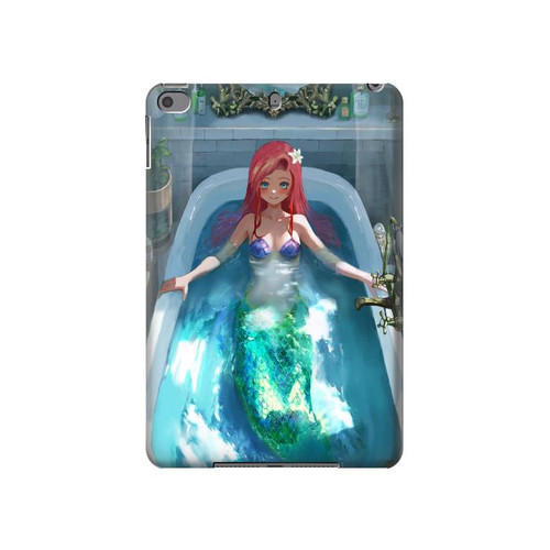 W3911 Cute Little Mermaid Aqua Spa Tablet Hard Case For iPad mini 4, iPad mini 5, iPad mini 5 (2019)