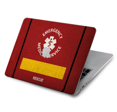 W3957 Emergency Medical Service Hard Case Cover For MacBook Pro 16 M1,M2 (2021,2023) - A2485, A2780
