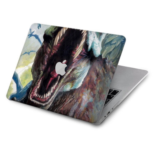 W1453 Trex Tyrannosaurus Rex Dinosaur Hard Case Cover For MacBook Air 15″ (2023,2024) - A2941, A3114