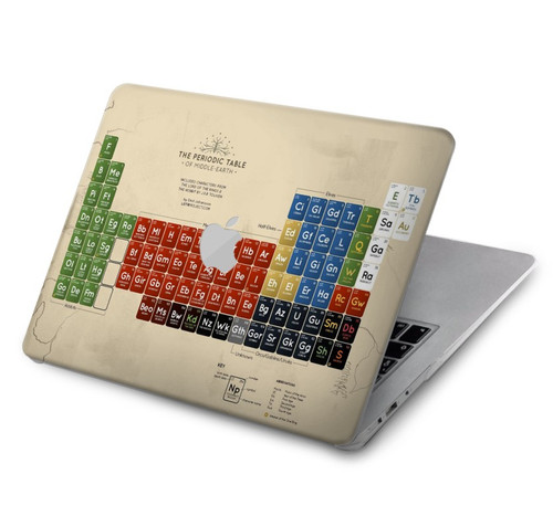 W1695 The Periodic Table of Middle Earth Hard Case Cover For MacBook Air 15″ (2023,2024) - A2941, A3114