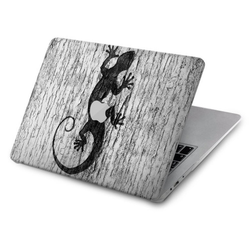 W2446 Gecko Wood Graphic Printed Hard Case Cover For MacBook Air 15″ (2023,2024) - A2941, A3114
