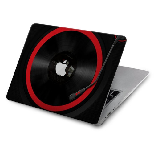 W3531 Spinning Record Player Hard Case Cover For MacBook Air 15″ (2023,2024) - A2941, A3114