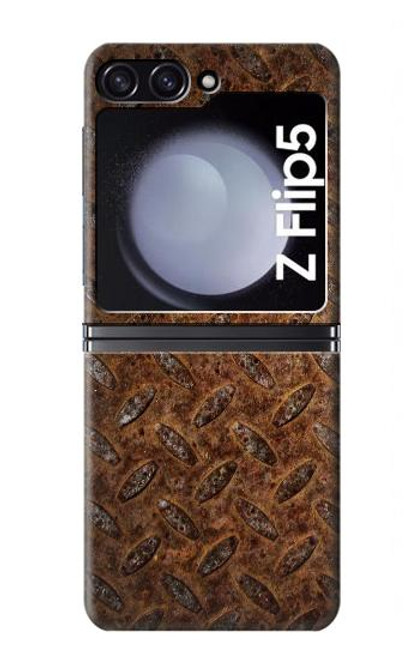 W0542 Rust Texture Hard Case For Samsung Galaxy Z Flip 5