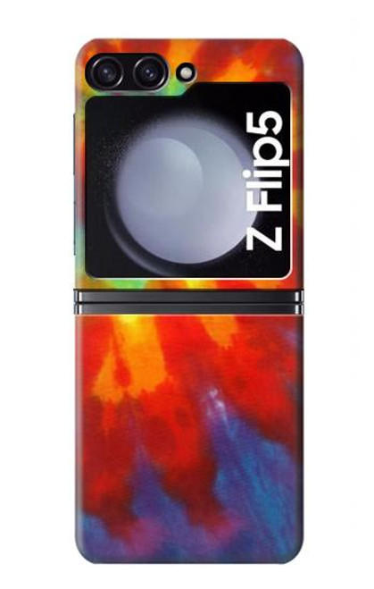 W2985 Colorful Tie Dye Texture Hard Case For Samsung Galaxy Z Flip 5