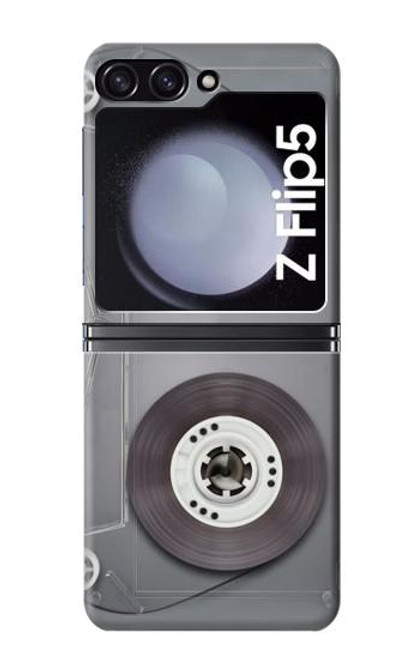 W3159 Cassette Tape Hard Case For Samsung Galaxy Z Flip 5