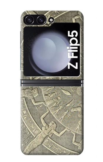 W3396 Dendera Zodiac Ancient Egypt Hard Case For Samsung Galaxy Z Flip 5