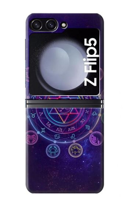 W3461 Zodiac Hard Case For Samsung Galaxy Z Flip 5