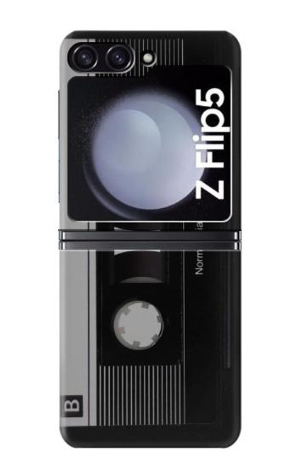 W3516 Vintage Cassette Tape Hard Case For Samsung Galaxy Z Flip 5