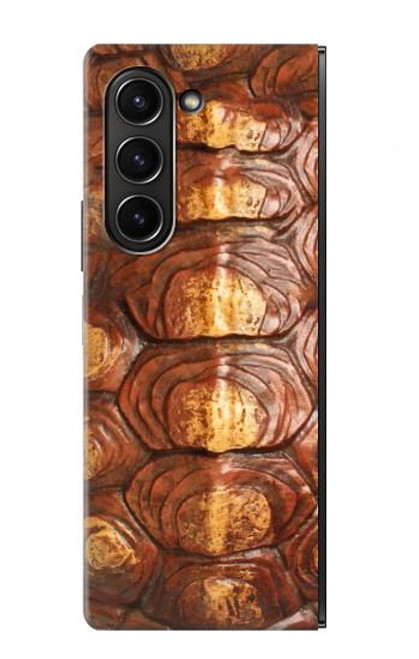 W0579 Turtle Carapace Hard Case For Samsung Galaxy Z Fold 5