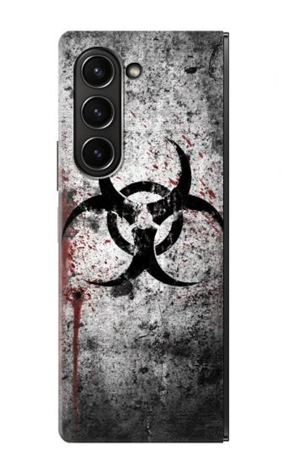 W2440 Biohazards Biological Hazard Hard Case For Samsung Galaxy Z Fold 5