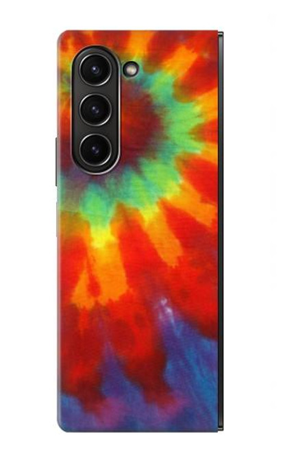 W2985 Colorful Tie Dye Texture Hard Case For Samsung Galaxy Z Fold 5