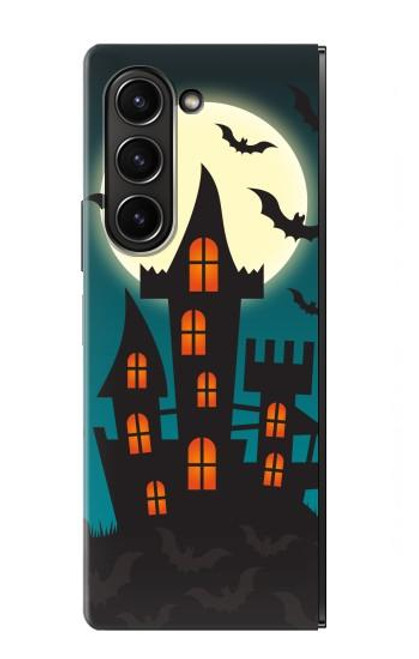 W3268 Halloween Festival Castle Hard Case For Samsung Galaxy Z Fold 5