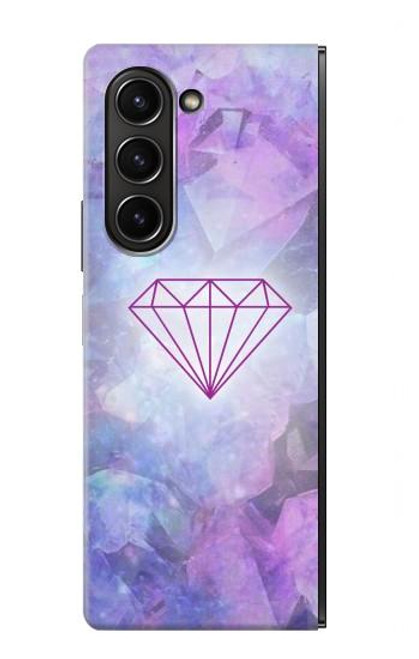 W3455 Diamond Hard Case For Samsung Galaxy Z Fold 5