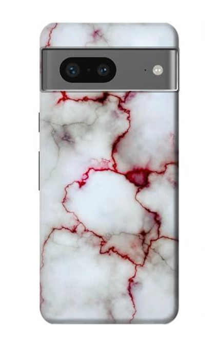 W2920 Bloody Marble Hard Case and Leather Flip Case For Google Pixel 7a