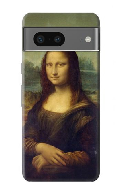 W3038 Mona Lisa Da Vinci Painting Hard Case and Leather Flip Case For Google Pixel 7a