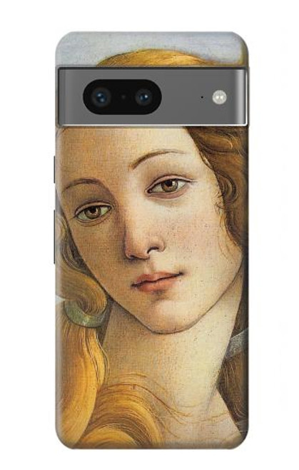 W3058 Botticelli Birth of Venus Painting Hard Case and Leather Flip Case For Google Pixel 7a