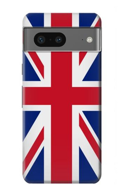 W3103 Flag of The United Kingdom Hard Case and Leather Flip Case For Google Pixel 7a