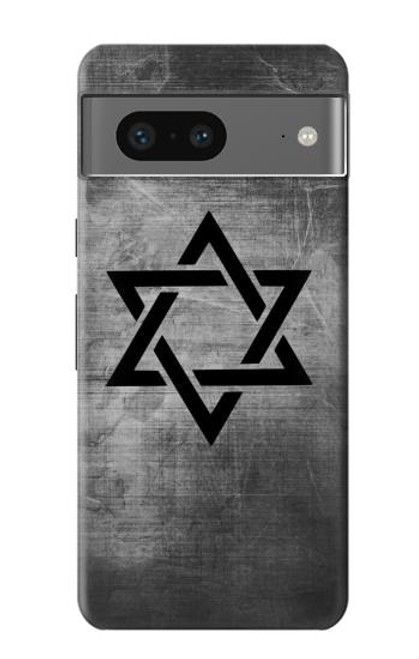 W3107 Judaism Star of David Symbol Hard Case and Leather Flip Case For Google Pixel 7a