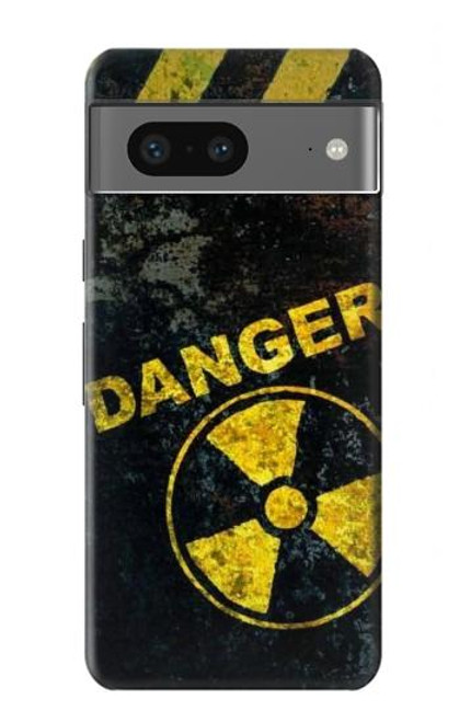 W3891 Nuclear Hazard Danger Hard Case and Leather Flip Case For Google Pixel 7a
